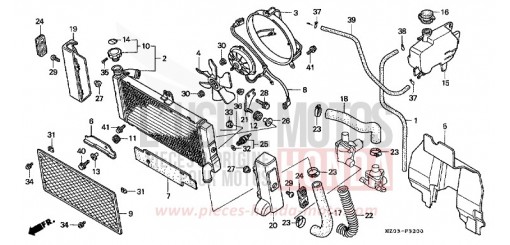 RADIATEUR GL1500CV de 1997